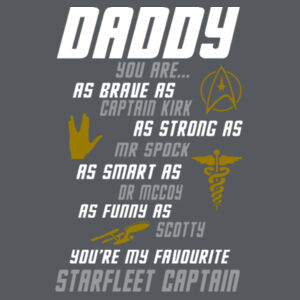 Daddy  - Softstyle™ adult ringspun t-shirt Design