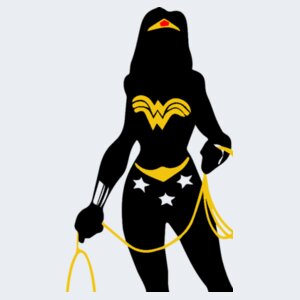 Wonder Woman - Softstyle™ women's v-neck t-shirt  Design