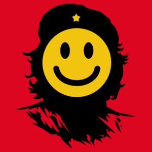 Che Smiles - Softstyle® women's deep scoop t-shirt Design
