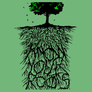 Know Your Roots - Softstyle® women's deep scoop t-shirt Design