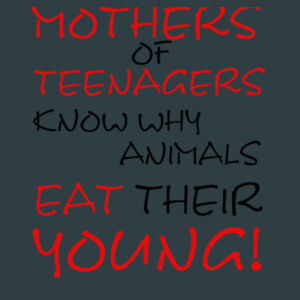 Eat Your Young - Softstyle® women's deep scoop t-shirt Design