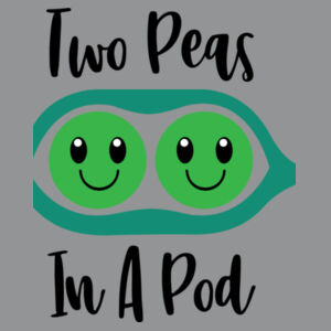 Two Peas In A Pod - Softstyle™ adult ringspun t-shirt Design