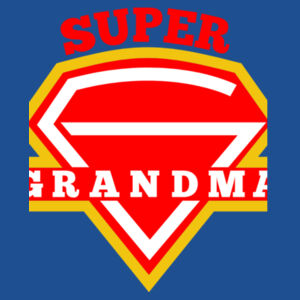 Super Grandma - Softstyle™ adult ringspun t-shirt Design