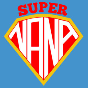 Super Nana - Softstyle® women's deep scoop t-shirt Design