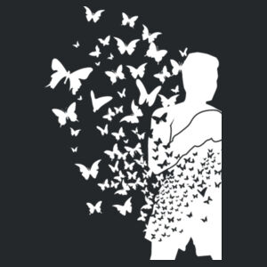 Float Like a Butterfly - Softstyle™ adult ringspun t-shirt Design