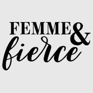 Femme & Fierce - Gals oversized sleepy T Design