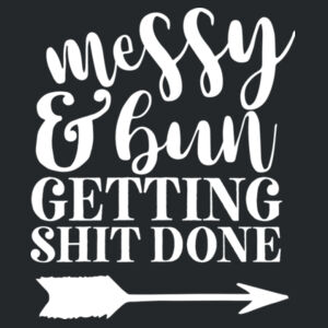 Messy Bun - Softstyle™ women's tank top Design