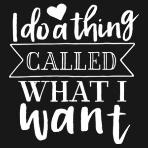 I Do What I Want - Gals oversized sleepy T Design