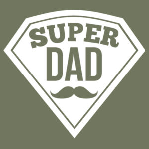 Super dad - Softstyle™ adult ringspun t-shirt Design