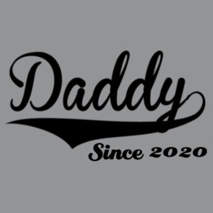 Daddy Since (Customisable) - Softstyle™ adult ringspun t-shirt Design