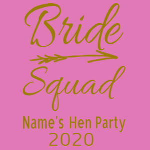 Bride Squad - Softstyle™ women's ringspun t-shirt - Softstyle™ women's ringspun t-shirt Design