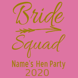 Bride Squad - Softstyle™ women's ringspun t-shirt - Softstyle™ women's ringspun t-shirt Design