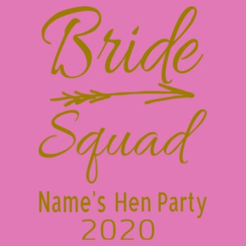 Bride Squad - Softstyle™ women's ringspun t-shirt - Softstyle™ women's ringspun t-shirt Design