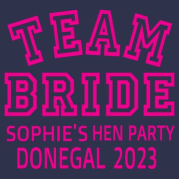 Team Bride - Softstyle™ adult ringspun t-shirt - Softstyle™ women's tank top Design