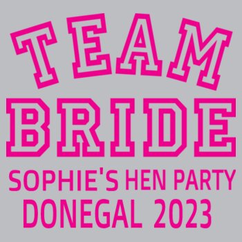 Team Bride - Softstyle™ adult ringspun t-shirt - Softstyle™ women's ringspun t-shirt Design