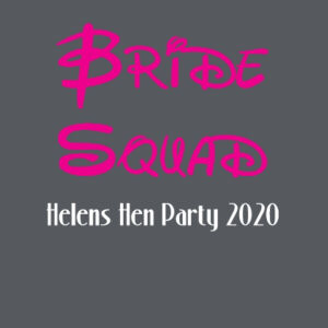 Disney Bride Squad Hen T-shirt - Softstyle™ adult ringspun t-shirt Design