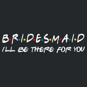 Friends Style - Bridesmaid   - Softstyle™ women's tank top Design