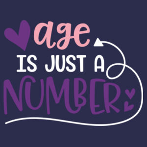 Age is just a number - Softstyle™ adult ringspun t-shirt - College hoodie Design