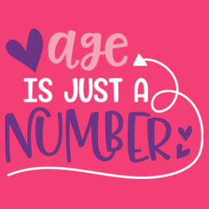 Age is just a number - Softstyle™ adult ringspun t-shirt - Softstyle™ women's ringspun t-shirt Design