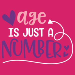 Age is just a number - Softstyle™ adult ringspun t-shirt - Softstyle™ women's ringspun t-shirt Design