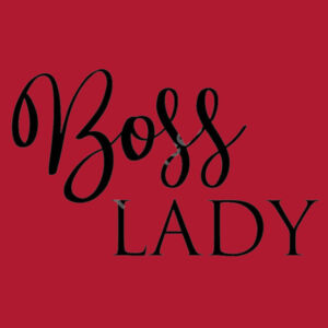 Boss Lady - HeavyBlend™ adult hooded sweatshirt Design