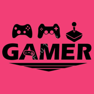 Gamer with Control - Softstyle™ adult ringspun t-shirt - Heavy Cotton 100% Cotton T Shirt Design