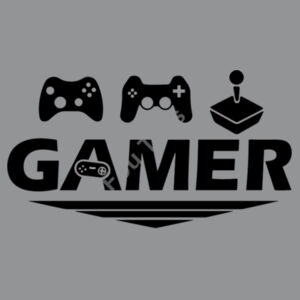 Gamer with Control - Softstyle™ adult ringspun t-shirt - Softstyle™ adult ringspun t-shirt Design