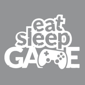 Eat, Sleep Game - Softstyle™ adult ringspun t-shirt - Softstyle™ adult ringspun t-shirt Design