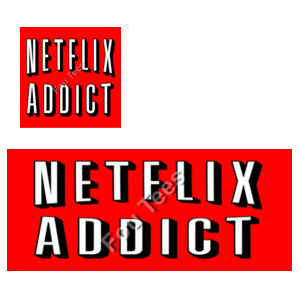 Netflix Addict - Mug  & Coaster Set Design