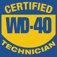 Certified WD40 Technician - Softstyle™ adult ringspun t-shirt Design
