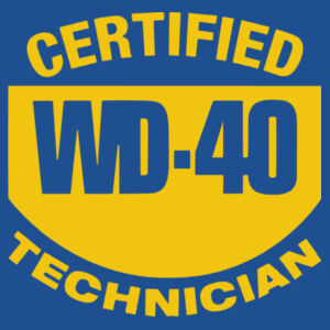 Certified WD40 Technician - Softstyle™ adult ringspun t-shirt Design