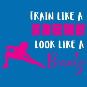 Train Like A Beast - College hoodie Design
