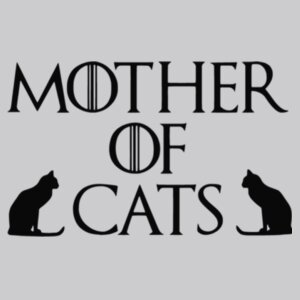 Mother of Cats - College Hoodie Design