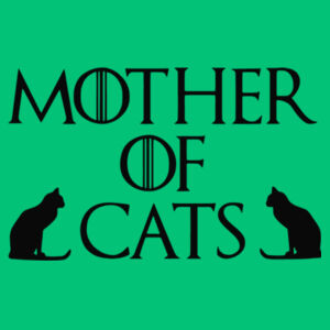 Mother of Cats - Softstyle™ women's ringspun t-shirt Design