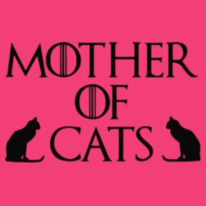 Mother of Cats - Softstyle™ adult ringspun t-shirt Design