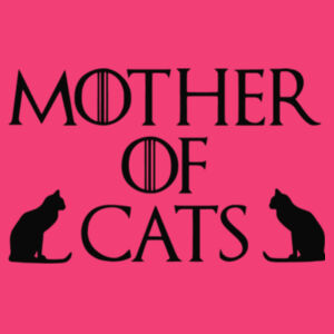 Mother of Cats - Softstyle™ adult ringspun t-shirt Design