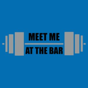 Meet Me at The Bar  - College Hoodie Design