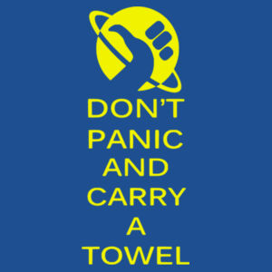 Keep calm and carry a towel - Softstyle™ women's ringspun t-shirt Design