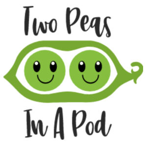 Two Peas In A Pod With Custom Image - Keyring with Bottle Opener Design