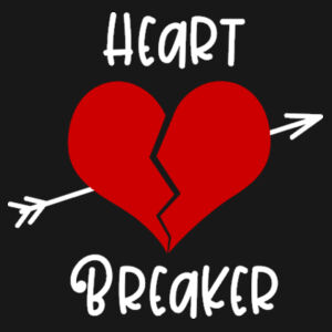 Heart Breaker - Gals oversized sleepy T Design