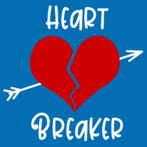 Heart Breaker - College Hoodie Design