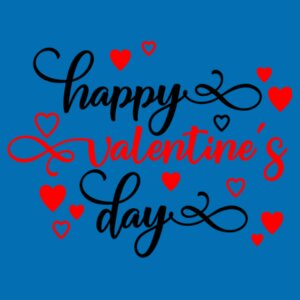 Happy Valentines Day - College Hoodie Design