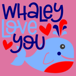 Whaley Love You - Softstyle™ women's ringspun t-shirt Design
