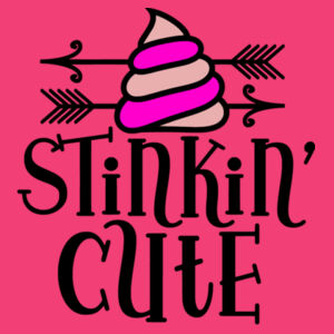 Stickin' Cute - Softstyle™ women's ringspun t-shirt Design