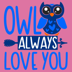 Owl always love you - Softstyle™ women's ringspun t-shirt Design