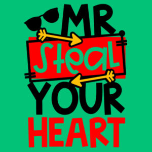 Mr Steal Your Heart - Softstyle™ adult ringspun t-shirt Design