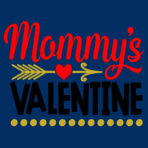 Mommy's Valentine - Baby sweatshirt Design