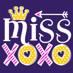 Miss XOXO - Softstyle™ women's ringspun t-shirt Design