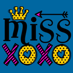 Miss XOXO - Softstyle™ adult ringspun t-shirt Design