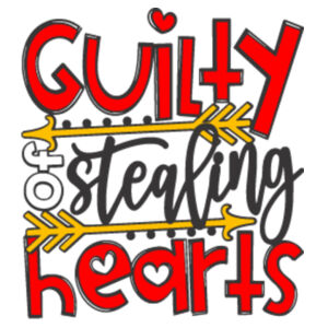 Guilty of Stealing Hearts - Rectangle Smooth Edge Keyring Design